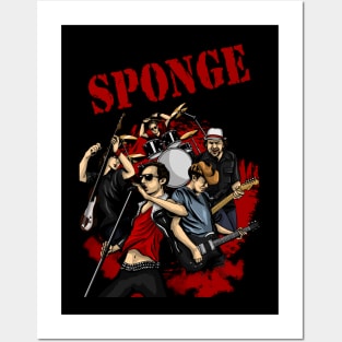 Sponge Posters and Art